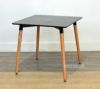 Picture of ALPHA 80 Square Table *Black/White