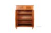 Picture of METRO 2 Door 2 Drawer Solid Pine Wood Shoe Cabinet (Caramel)