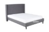 Picture of POOLE Bed Frame in Queen Size (Dark grey)