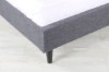 Picture of POOLE Bed Frame in Queen Size (Dark grey)