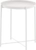 Picture of SASAKI Simple Side Table with Removable Tray (White)
