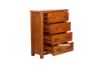 Picture of RIVERWOOD 4-Drawer Tallboy (Rustic Pine)