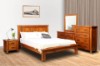 Picture of RIVERWOOD 4PC/5PC/6PC Bedroom Combo in Queen/King/Super King Size (Rustic Pine)