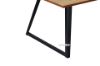 Picture of HENMAN 110 Rectangle Top and Flared Leg Coffee Table *Oak and Black