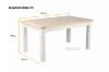 Picture of SICILY 1.8M Solid Wood with Ash Top Dining Table
