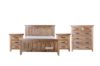 Picture of FRANCO 4PC/5PC/6PC Solid NZ Pine Wood Bedroom Combo in Queen/King/Super King /Eastern King Size