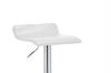 Picture of COSMO Adjustable Swivel Gas Lift Bar Stool (Black/White)