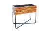Picture of BISTRO Outdoor Rectangular Wooden Pot/Planter with Steel Legs (62x22x60)