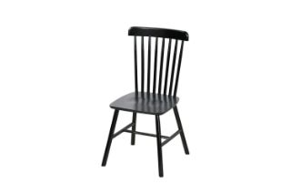 Picture of WINDSOR Solid Wood Dining Chair (Black) - Each