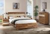 Picture of LEAMAN King Size Bed Frame (Acacia Wood)