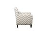 Picture of BOBBY Accent 1 Seater Sofa/Armchair/Sofa Chair With Pillow (Grey & White)