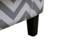 Picture of BOBBY Accent 1 Seater Sofa/Armchair/Sofa Chair With Pillow (Grey & White)