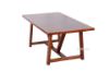 Picture of EILBY Dining Table  1.8M SOLID PINEWOOD & VENEER IN RICH