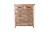 Picture of FRANCO 6-Drawer Solid NZ Pine Wood Tallboy 