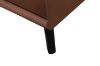 Picture of CUBA 2-Drawer Sintered Stone Top Bedside Table (Brown)