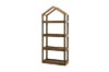 Picture of ELMORE 100% Reclaimed Pine Wood Scandi 4-Tier Shelf (85x199cm)