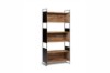 Picture of ELMORE 90x190cm Reclaimed Pine Wood Narrow Iron Shelf