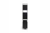 Picture of ELMORE 190x90cm Reclaimed Pine Wood Narrow Iron Shelf