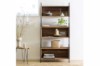 Picture of ELMORE 90x190cm Reclaimed Pine Wood Narrow Iron Shelf