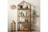 Picture of ELMORE 100% Reclaimed Pine Wood Scandi 4-Tier Shelf (85x199cm)