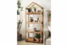 Picture of ELMORE 100% Reclaimed Pine Wood Scandi 4-Tier Shelf (85x199cm)