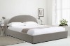 Picture of HOFFMAN Fabric Super King Size Bed Frame with Gas Lift Storage (Grey)