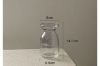 Picture of CONICAL Colourful Glass Vase - Amber