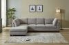 Picture of LIBERTY Chaise Facing Left Sectional Fabric Sofa  (Light Grey)
