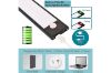 Picture of STARK Steel Frame Motion Sensor Magnetic LED Cabinet Light  - 60cm