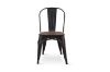 Picture of TOLIX Replica Dining Chair With Solid Pine Wood - Matte Black