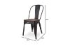 Picture of TOLIX Replica Dining Chair With Solid Pine Wood - Matte Black