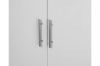 Picture of DUBLIN 4-Door 2-Drawer Wardrobe (White & Oak Colour)
