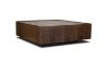 Picture of SKARA Genuine Walnut Veneer Square Coffee Table