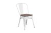 Picture of TOLIX Replica Dining Chair With Solid Pine Wood - Matt White