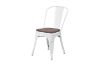 Picture of TOLIX Replica Dining Chair With Solid Pine Wood - Matt White