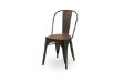 Picture of TOLIX Replica Dining Chair With Solid Pine Wood - Matt Gun