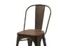 Picture of TOLIX Replica Dining Chair With Solid Pine Wood - Matt Gun