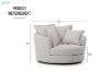 Picture of COBBLE Swivel 1 Seater Sofa/Armchair/Sofa Chair  