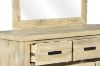 Picture of AKAROA 7-Drawer Solid Acacia Wood Dresser with Mirror