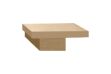 Picture of YUKI Japanese Low Height Bedside Table Without Back Panel