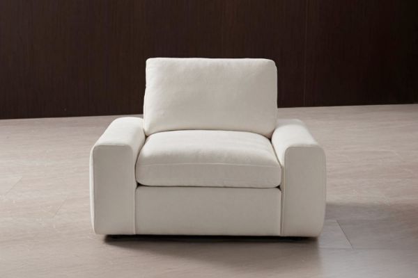 Picture of CAMERO Feather-Filled Fabric 1 Seater Sofa