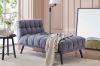 Picture of GALWAY Velvet Chaise Lounge (Grey)