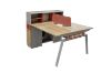 Picture of FOCUS 150 Office System 2-Seater Desk with Cabinets