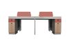 Picture of FOCUS 240 Office System 4-Seater Desk with Cabinets