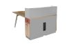 Picture of FOCUS 150 Office System 2-Seater Desk with Cabinets