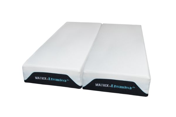 Picture of MATRIX 2PC Memory Foam Mattress in Queen Size (76x203cm)
