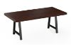 Picture of SYNERGYPLUS Dining Table with A-Frame Metal Legs (Walnut) - 200x100