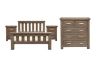 Picture of WESTMINSTER 4PC/5PC/6PC Solid Oak Bedroom Combo in Queen/King/Super King Size (Walnut)