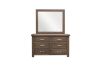 Picture of WESTMINSTER 4PC/5PC/6PC Solid Oak Bedroom Combo in Queen/King/Super King Size (Walnut)