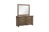 Picture of WESTMINSTER 4PC/5PC/6PC Solid Oak Bedroom Combo in Queen/King/Super King Size (Walnut)